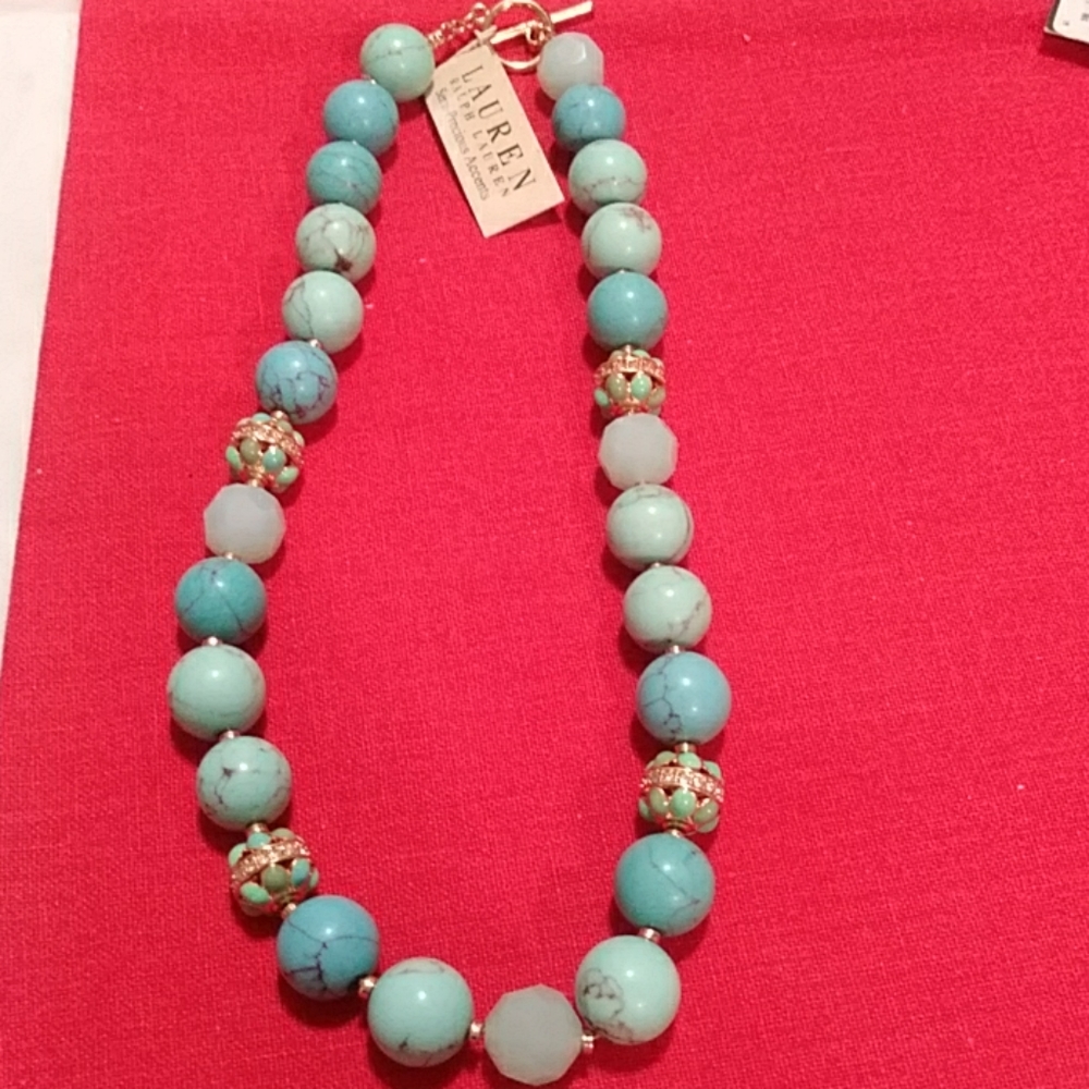 Ralph Lauren semi-precious accents